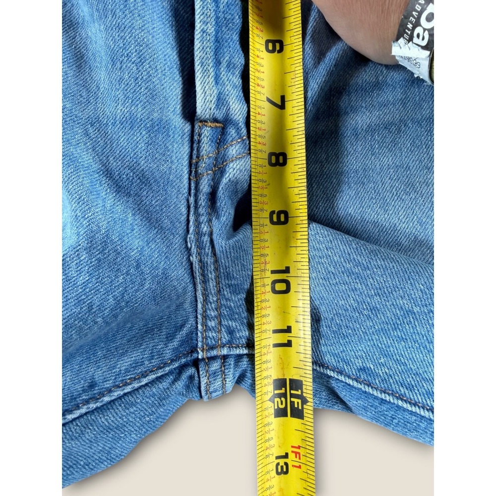 Levis Premium 501 Original Fit Distressed Light Wash Jeans W29 L26 36200-0072 - Picture 6 of 9